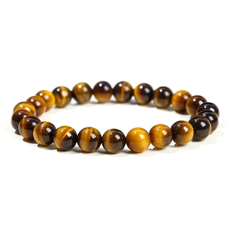 Intention crystal bead bracelet