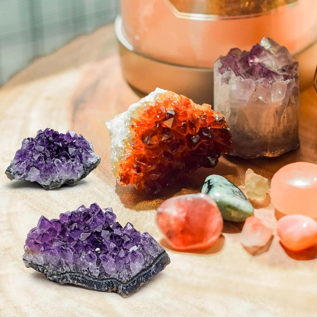 Natural amethyst geode