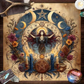 Waterproof pentagram altar cloth