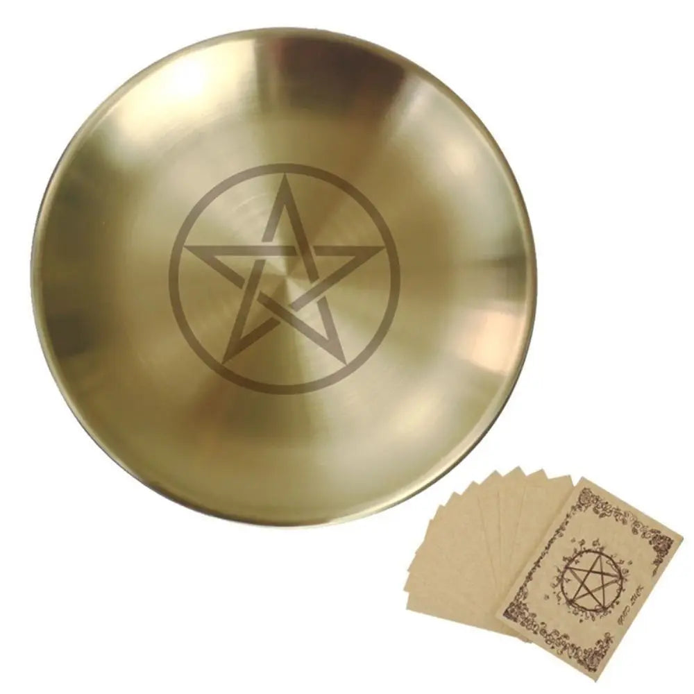 Pentagram altar bowl