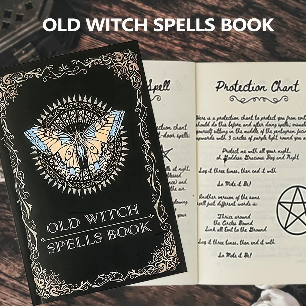 Old Witch Spells Book