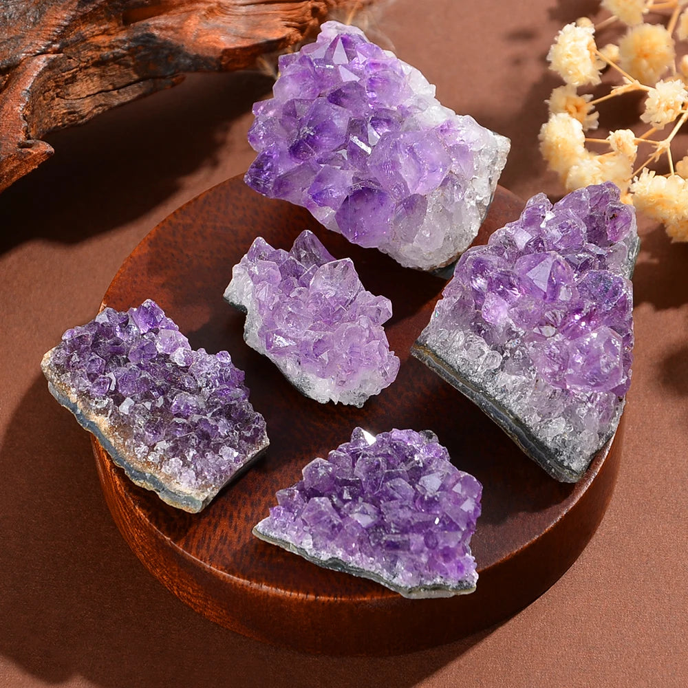 Natural amethyst geode