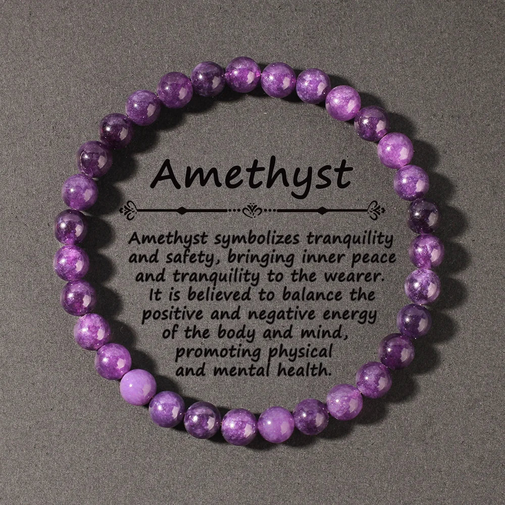 Amethyst calm bracelet