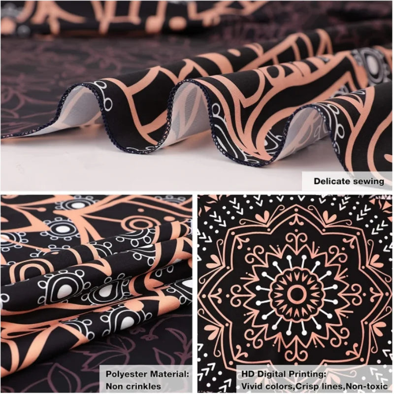 Gold constellation tarot cloth