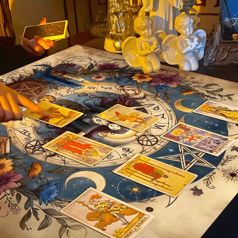 Waterproof pentagram altar cloth