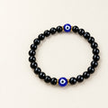 Evil Eye & Black Tourmaline Bracelet - product photo
