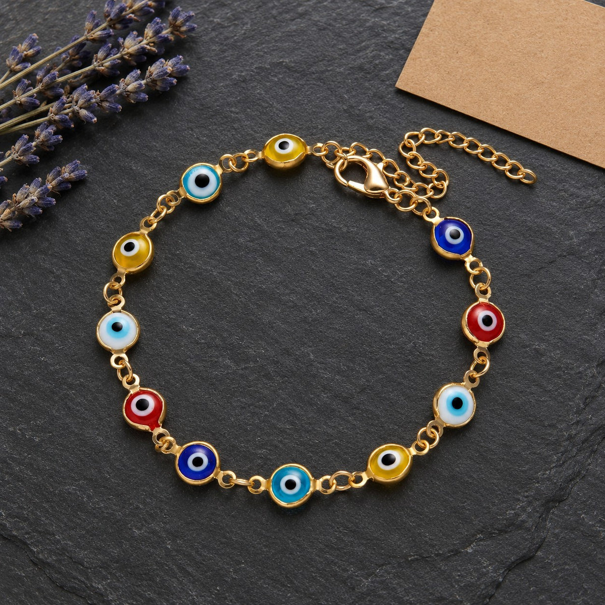 Evil Eye Chain Bracelet - what's in the box