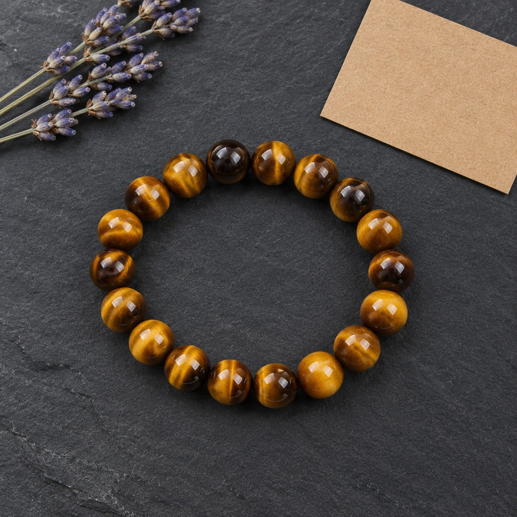Intention Crystal Bead Bracelet - what's in the box