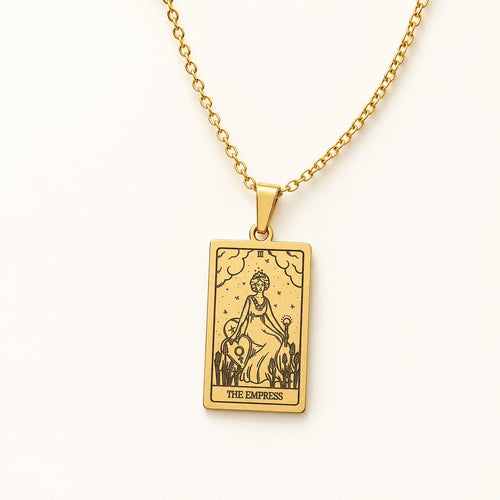 Tarot Card Amulet Choker - product photo