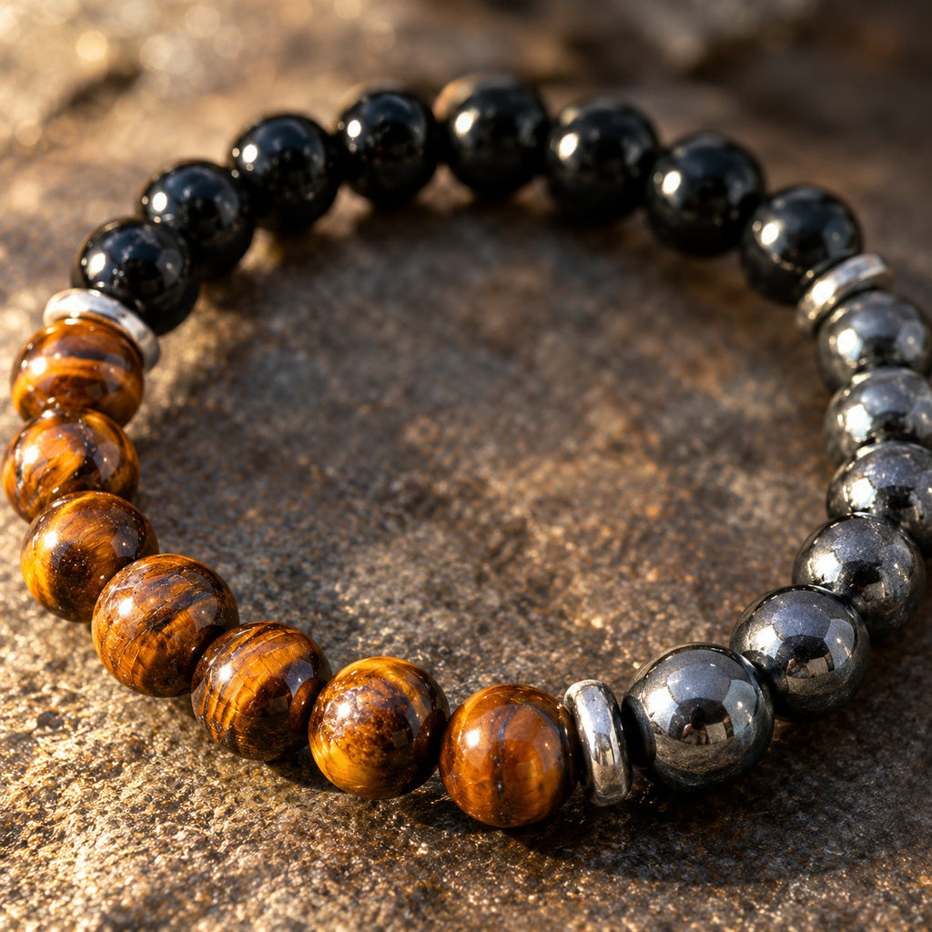 Triple Protection Bracelet - close-up detail