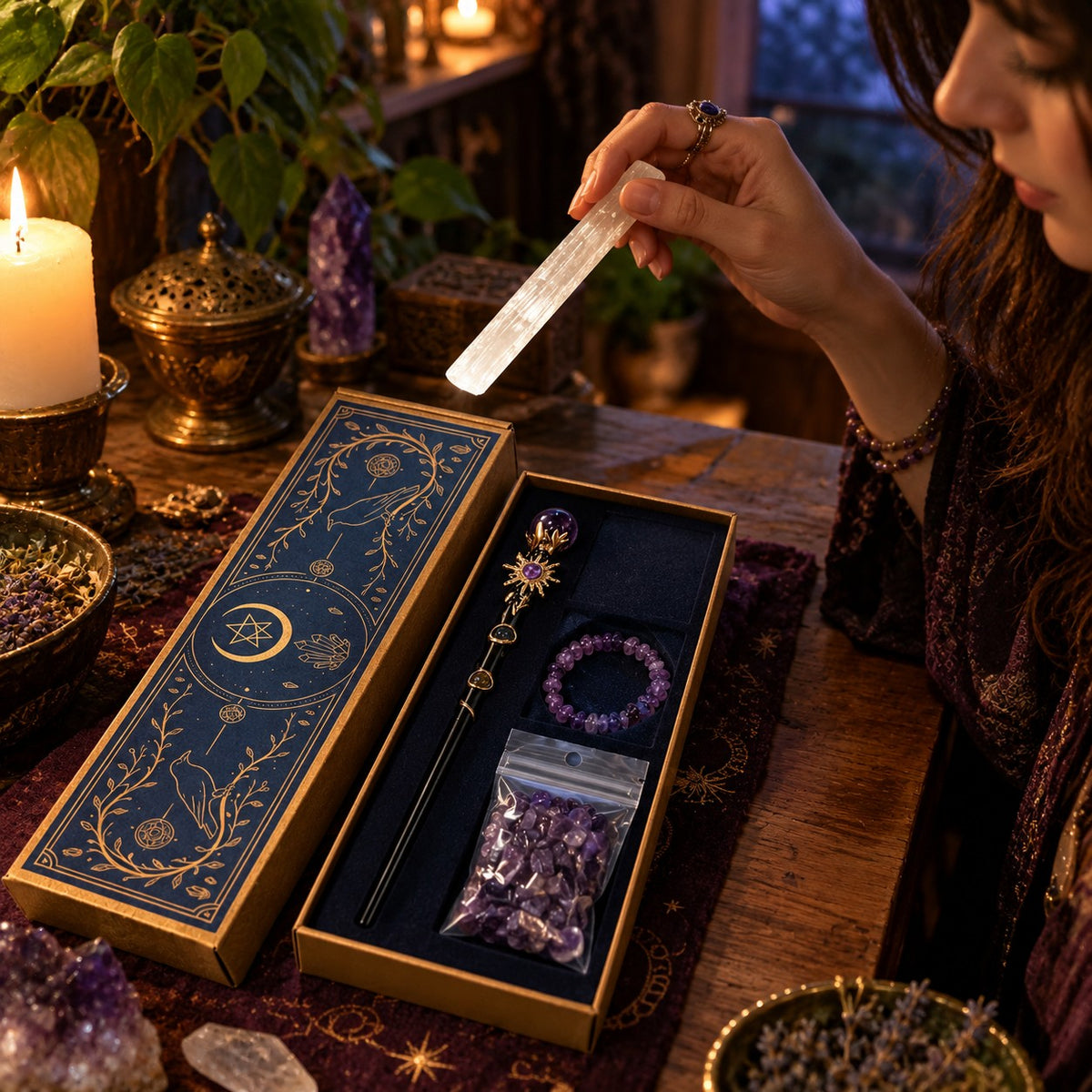 Witch's Altar Starter Kit - in use