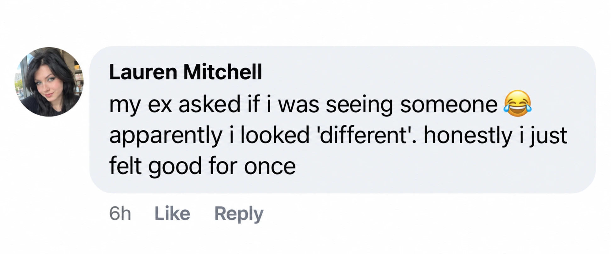 Lauren Mitchell: my ex asked if i was seeing someone 😂 apparently i looked 'different'. honestly i just felt good for once