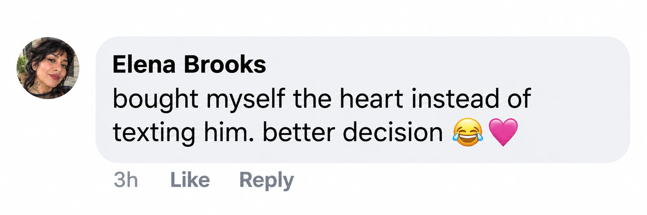 Facebook review from Elena Brooks