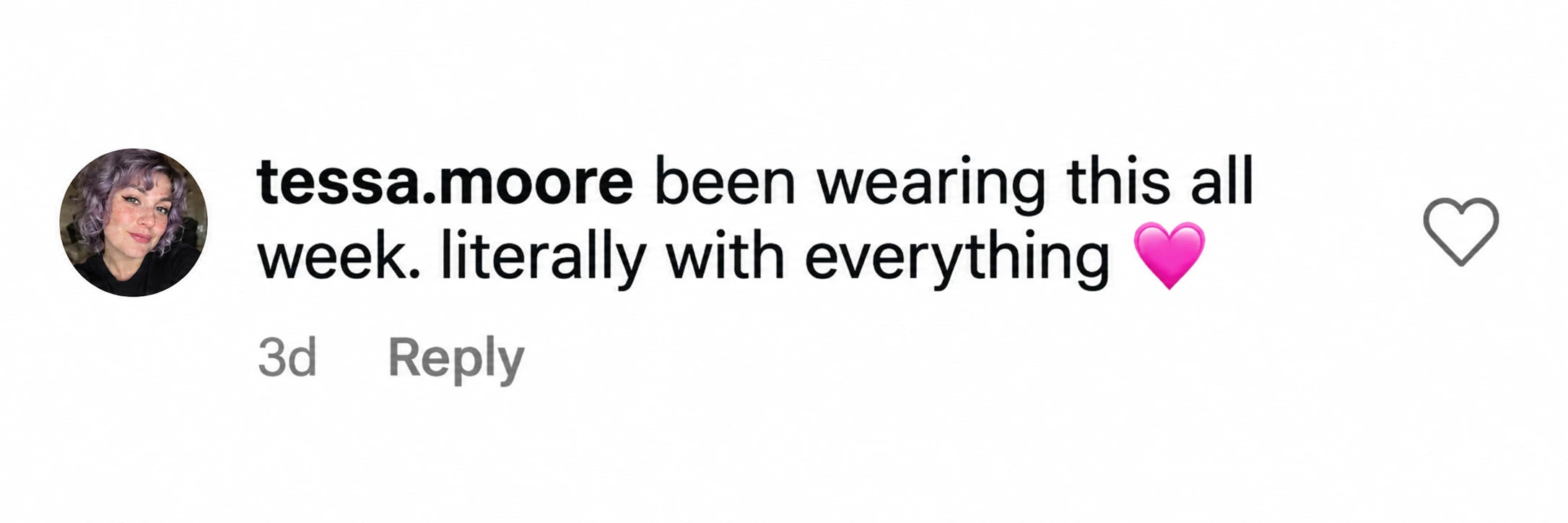 Instagram review from tessa.moore